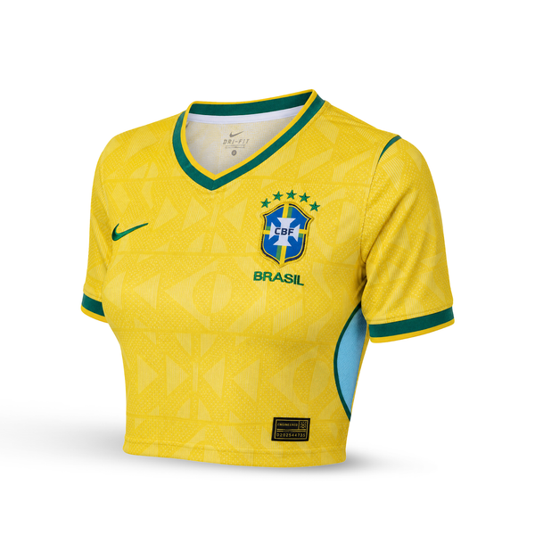 Brazil Ženski Nogometni Kratki Top. World Cup 2026